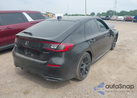 2025 Honda Civic Sport из США, поврежденный, VIN 19XFL2H85SE025218